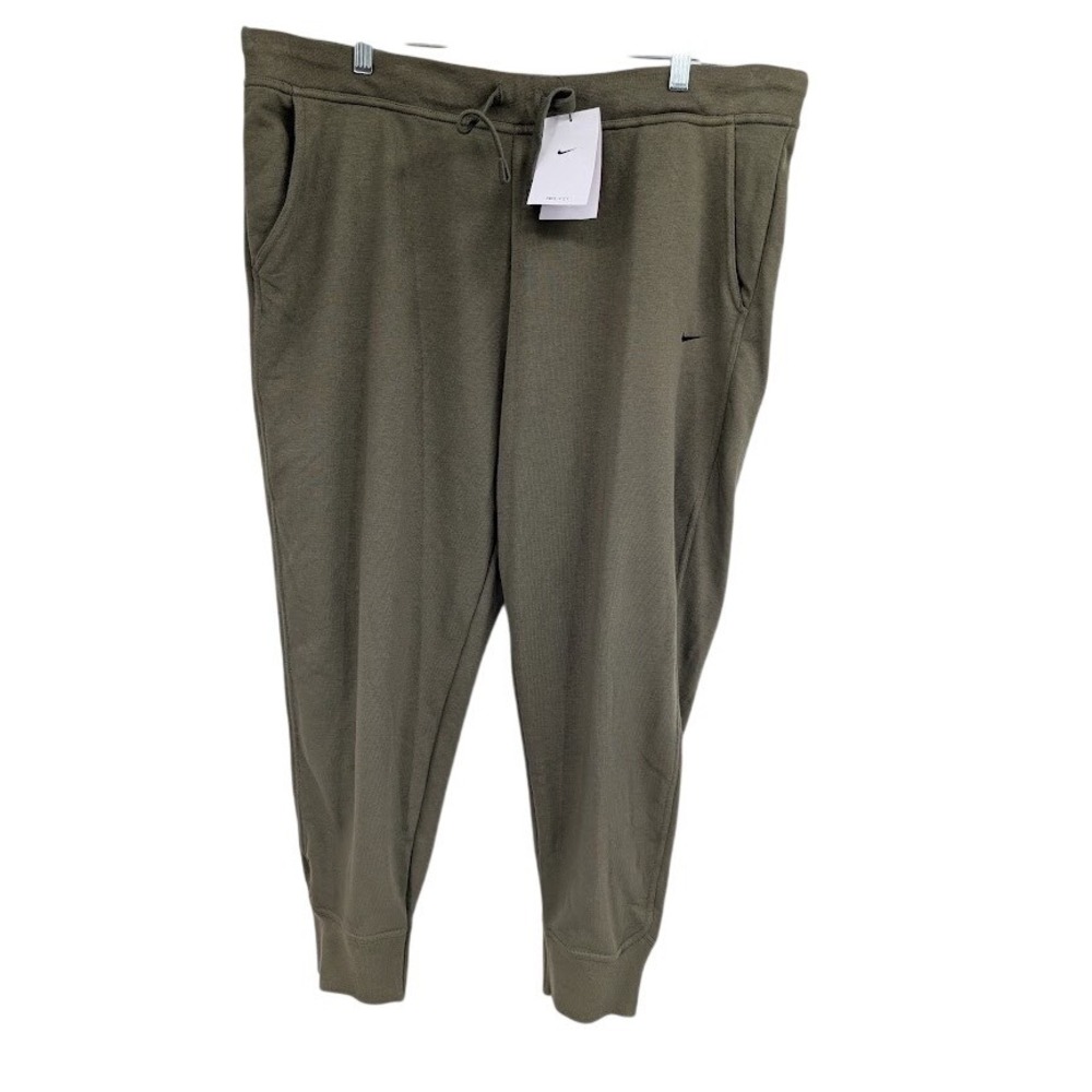 Nike NWT Dri-Fit Women's Get Fit‎ Green Jogger Sweatpants Size XXL